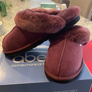 Abeo orthopedic Slippers Plum Size 8